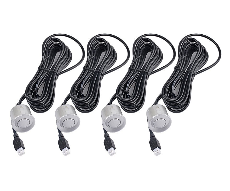 AOSHIKE Car Parktronic Automatic LED Parking Sensor with 4 Sensors Reverse Backup Parking Radar Monitor Detector System Display AOSHIKE Car Parktronic Automatic LED Parking Sensor with 4 Sensors Reverse Backup Parking Radar Monitor Detector System Display