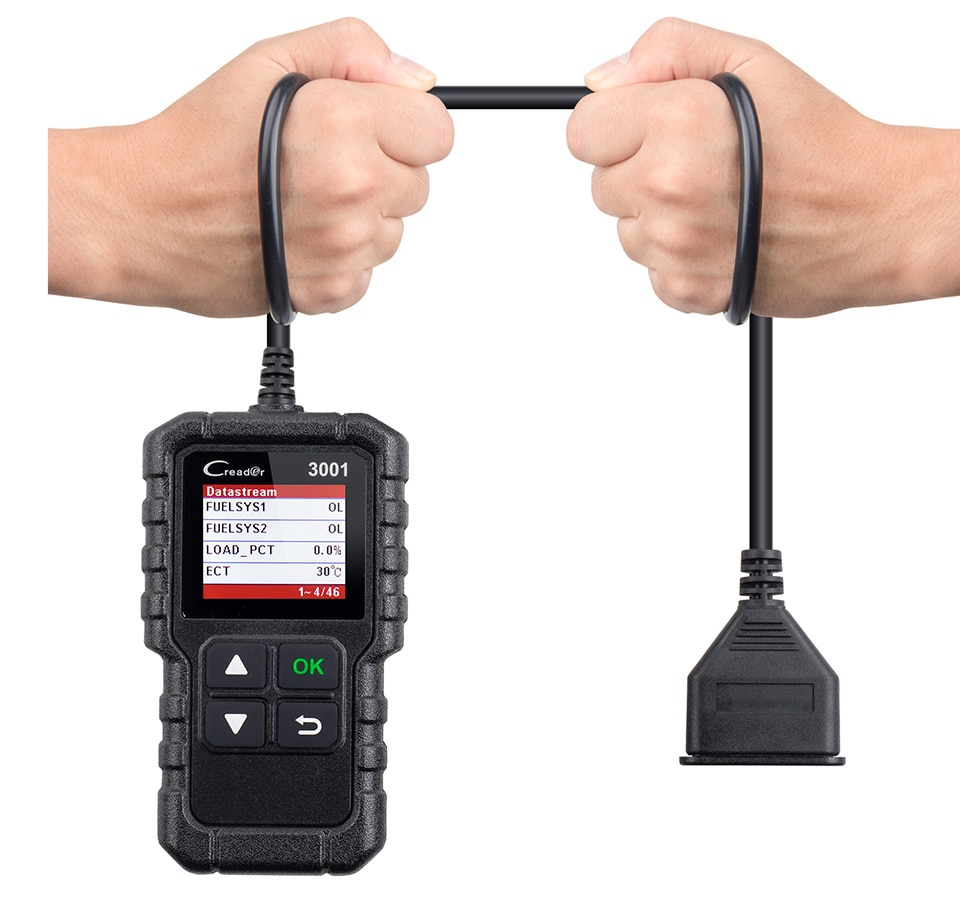 LAUNCH X431 CR3001 Full OBD2 scanner OBDII Code Reader Car Diagnostic tool turn off engine light free update pk cr319 ELM327 LAUNCH X431 CR3001 Full OBD2 scanner OBDII Code Reader Car Diagnostic tool turn off engine light free update pk cr319 ELM327