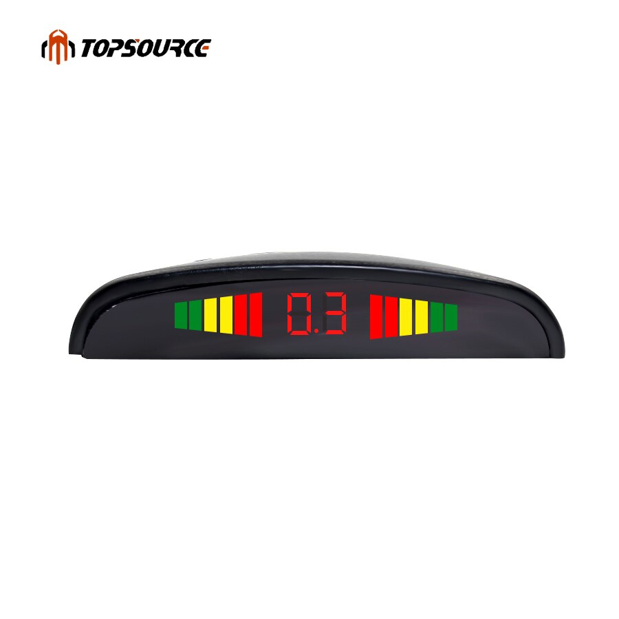 Car Auto Led Parking Sensor Parktronic Display 4 Sensors Reverse Backup Assistance Radar Detector Light Heart Monitor System Car Auto Led Parking Sensor Parktronic Display 4 Sensors Reverse Backup Assistance Radar Detector Light Heart Monitor System